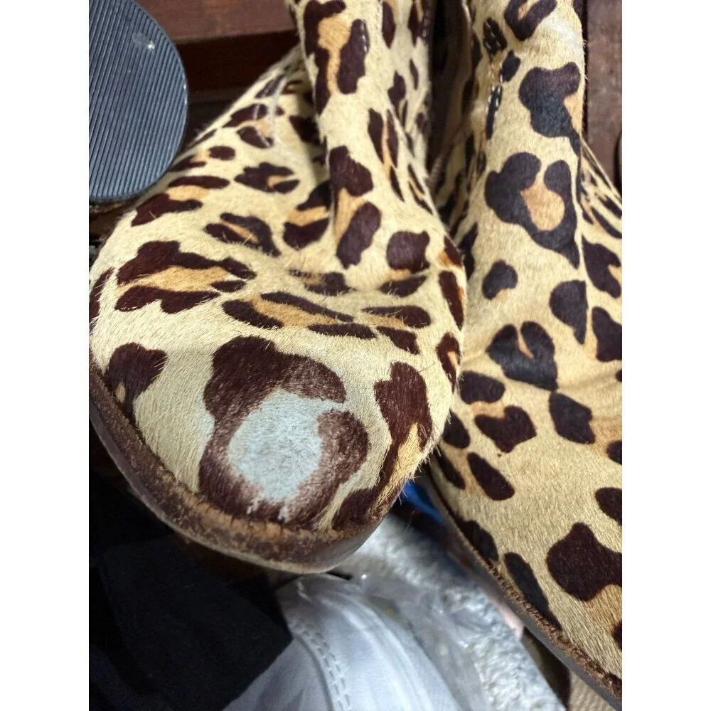 Steve Madden women’s size 8M cheetah Booties